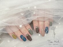 テセネイル(Tese Nail)/秋色マットデザイン♪