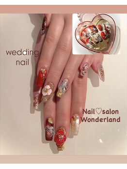 結婚式ネイル