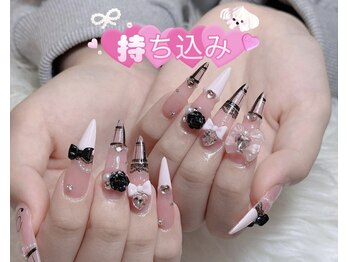 チップアートやりパーツつけ放題