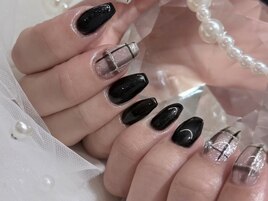 ブラック×チェック