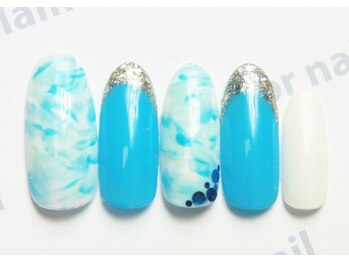 グラマーネイル(Glamor nail)/夏ネイル☆¥7,700