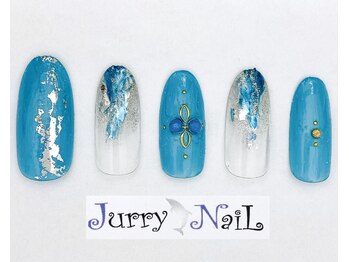 ジュリーネイル 所沢店/ブルーネイル