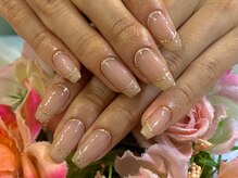 ネイルサロン ドレス(Nail Salon Dress)/[坂田］囲みフレンチ :）