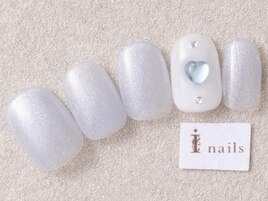 パステルハートブルー