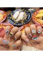 ウギ 北浜店(Ugi.) 実は癖のあるネイルも好きですみんなに笑いと驚きを届けたい
