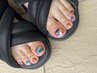 FOOT【MAKOお任せ"似合わせ×インスピレーションネイル"】当店付替オフ込み♪