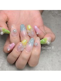 カラフルなグラデーション