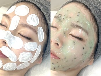 ザ サロン エスメ 二子玉川(THE SALON esme)の写真/【フェイスワックスでつるんと透明感肌に☆】顔のうぶ毛や古い角質、毛穴汚れが気になる方におすすめ！