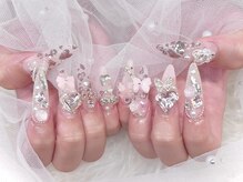 プティネイル 池袋(Puty Nail)/レオパードビジューネイル