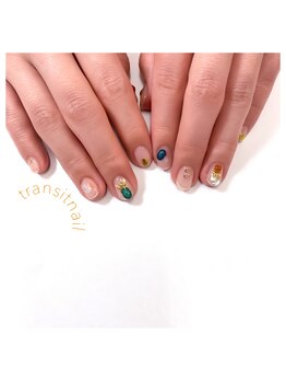 トランジットネイル(TRANSIT NAIL)/定額カジュアルARTコース☆¥8900