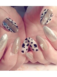 レオパードネイル☆