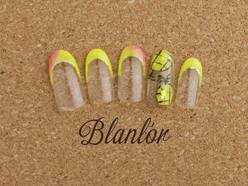 ネイルサロン ブランロール 三軒茶屋店(Blanl'or)/パイナップルネイル