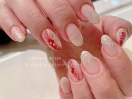 和が似合うネイル