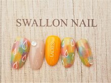 スワロンネイル(SWALLON NAIL)/梅雨デザイン♪