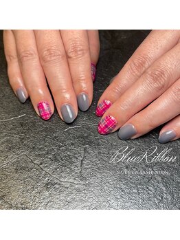 チェックネイル