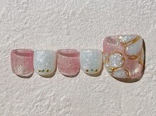 ネイルビート(NAIL BEAT)/ぷっくりフラワー