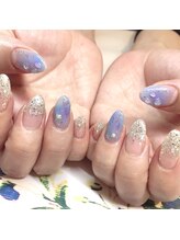 トータルサロン 白べぇーっ プラス/梅雨にぴったりネイル