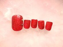ネイルサロン フローリア(nail salon Florir)/赤ネイル