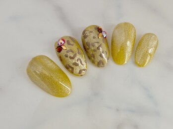 ジョリーネイル(Jolie Nail)/マグネット×アニマル柄♪