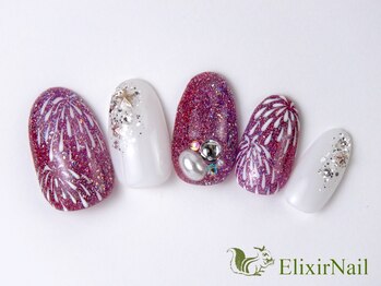 エリクサーネイル 池袋(Elixir Nail)/定額c やり放題/クーポン使用