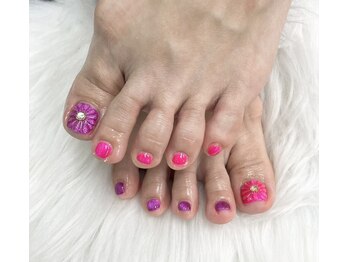 ウォーターワールド 二宮店(WATER WORLD)/Foot60分アート込み