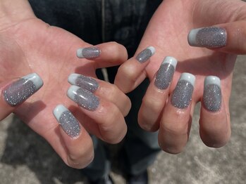 サクノネイル(SAKUNONAIL)/ホワイトフレンチ