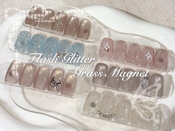 ソアー(soar)の写真/《話題のトレンドパーツを豊富にご用意★》気になるデザインは【soar nail salon】にお任せください!!