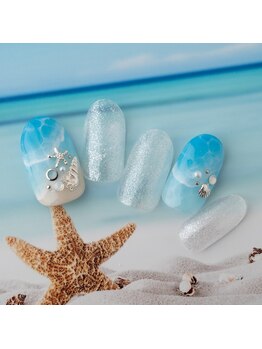 ラ カゼッタ(La casetta)/海マリンシェル ネイル