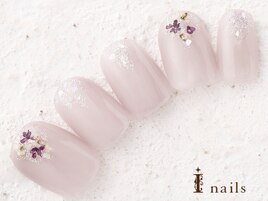 シンプルシアー押し花　7480円