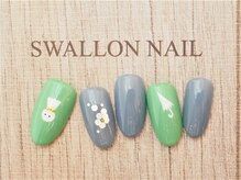 スワロンネイル(SWALLON NAIL)/梅雨デザイン♪