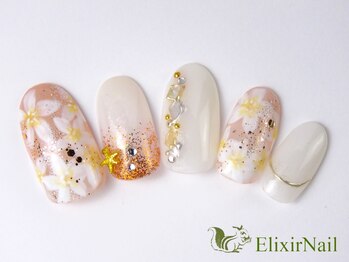 エリクサーネイル 池袋(Elixir Nail)/定額c やり放題/クーポン使用