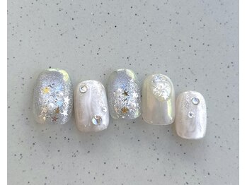 アイネイルズ 池袋店(I-nails)/星ホロキラキラネイル