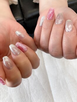 ネイルサロンアンドスクール ヴィタリティ(Vita-lity)/春色マグネットカラー