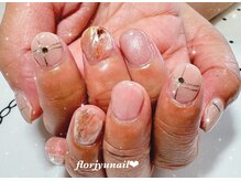 フロージュ ネイル(florjyu nail)/ニュアンスチェックnail