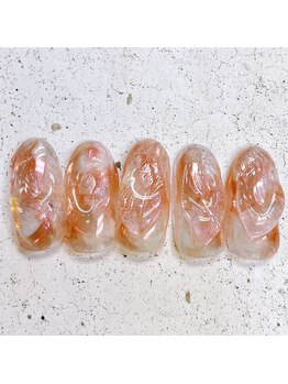 ネイルアンドまつげ リュフェール 五反田(Nail Lufaire)/ぷっくりネイル