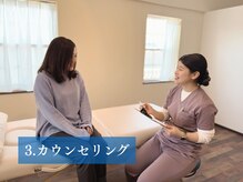 ヨクナル(YOKUNALU)/施術ルームにてカウンセリング