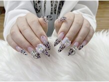 ハラ(Hara)/むらさき　柄　リボン