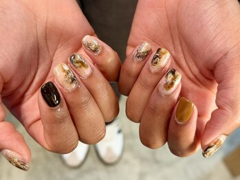 サラサネイルズ 代官山 恵比寿(sarasanails)/Art90 バレンタインラテアート