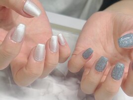 アシメネイル×ドット