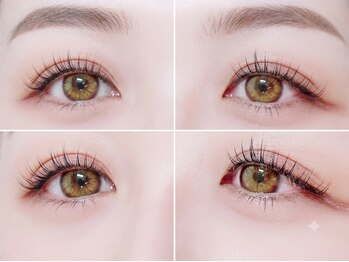 EYE SALON SHIROI TOBIRA 熊本銀座通り【まつげパーマ/パリジェンヌ/眉毛/マツエク】の写真/パリジェンヌ、フラットラッシュなど多数ご用意♪【束感まつげ・マツエク】デザイン重視の方にも◎