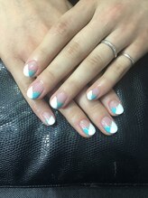 プライベートネイルサロン スイート(Sweet)/変形フレンチ