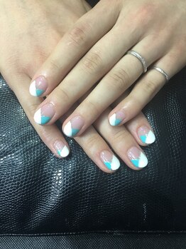 プライベートネイルサロン スイート(Sweet)/変形フレンチ