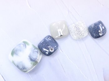 ネイルサロン ドルチェネイル 柏店(Dolce.Nail)/フットデザインコース☆足湯付き