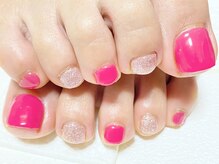 リラ(RIRA)/2色フットジェルネイル