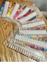 ウィズアール(with R)/カラー約250色、ラメ60色