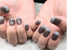 チモカネイル(CHIMOKA NAIL)/フレンチ¥7500