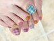 フリーズネイル 三宮店(FREE'S nail)の写真/ハイクオリティな施術&センス抜群のトレンドネイルでオープントゥやサンダルから覗くつま先を華やかに♪