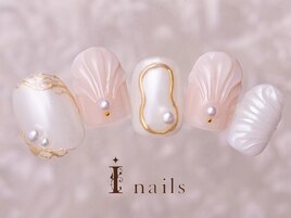 シェルミラーネイル10480円