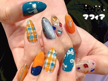 ネイルマフィア 池袋店(NAIL MAFIA)の写真/【痛ネイルの施術も可能】お客様の理想を叶える驚きの再現率！☆※痛ネイルのご予約はLINEのみ