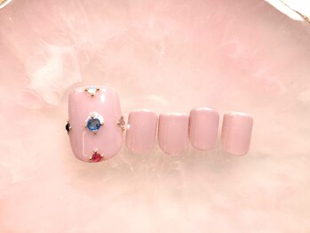 ネイルサロン フローリア(nail salon Florir)/ストーンアート×シンプル